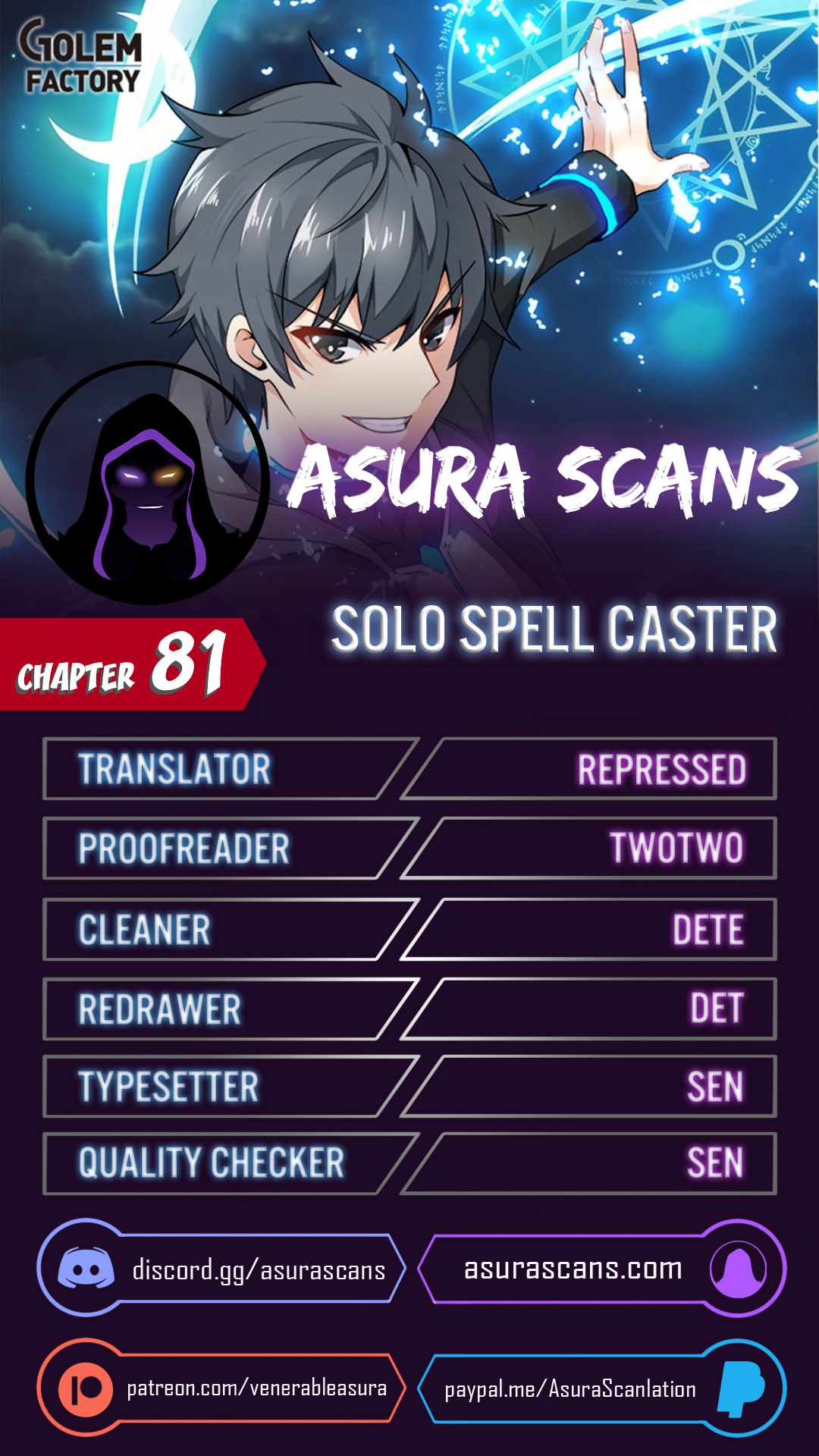 Solo Spell Caster Chapter 81 1